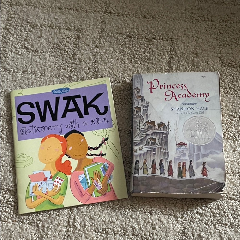 SWAK Stationery and Princess Academy Book Set